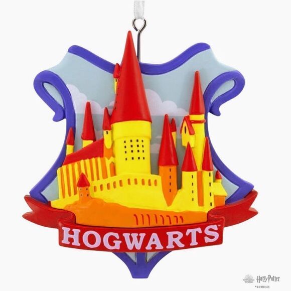 HALLMARK Harry Potter Hogwarts Castle Christmas Ornament Wizarding World New in - Picture 1 of 14